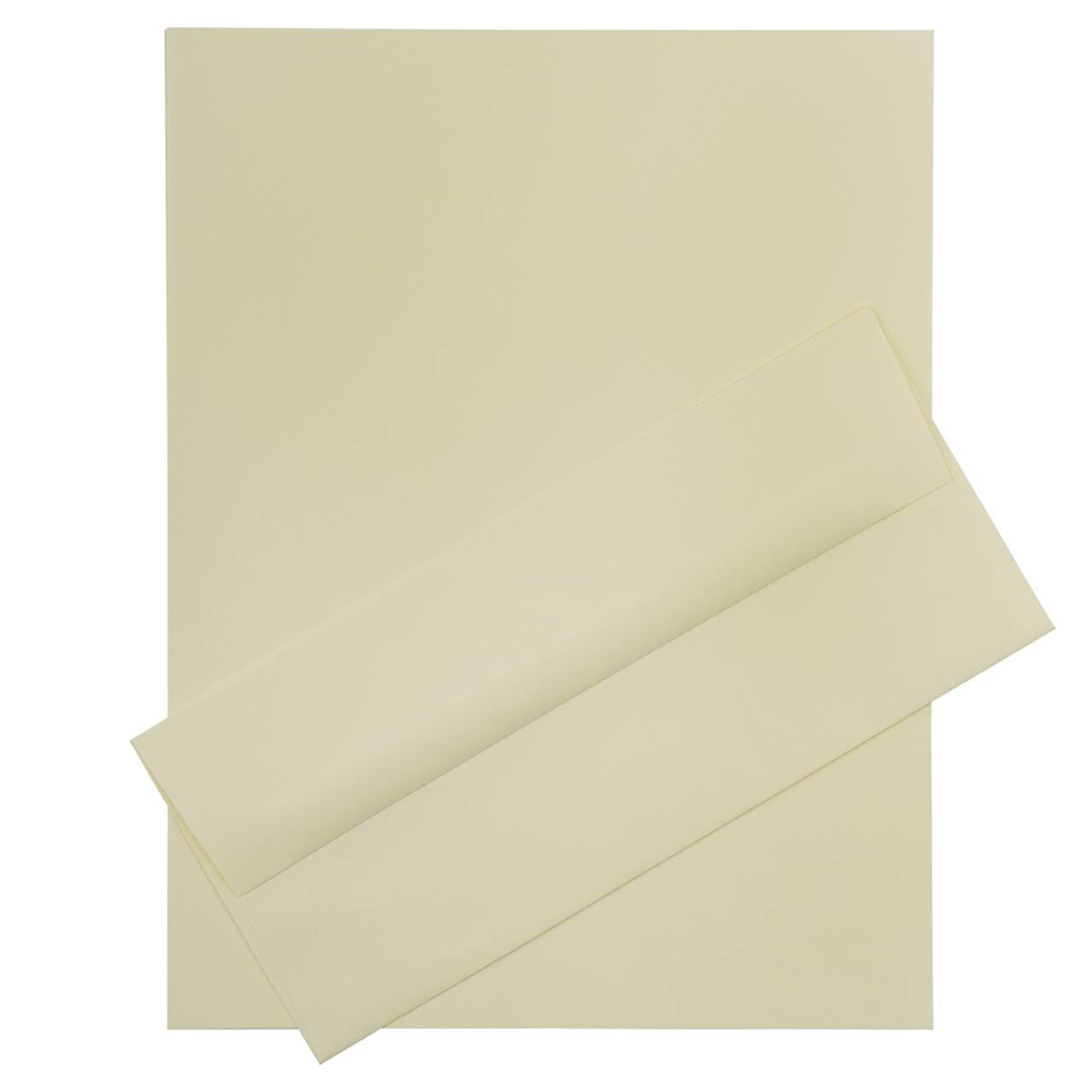 JAM Paper #10 Strathmore Business Stationery Set, 100ct.
